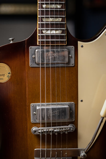 1972 Gibson Firbird V Gold Medalion Electric Guitar - Sunburst