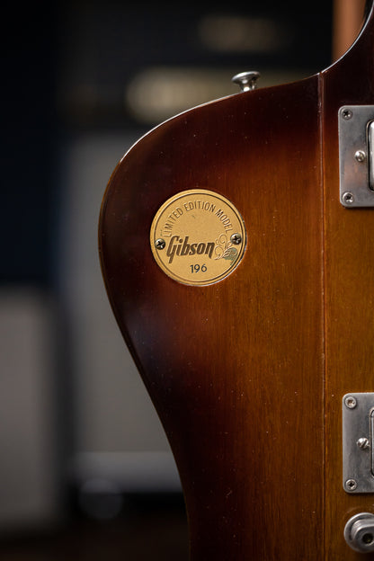 1972 Gibson Firebird V Medallion Limited Edition Electric Guitar - Sunburst