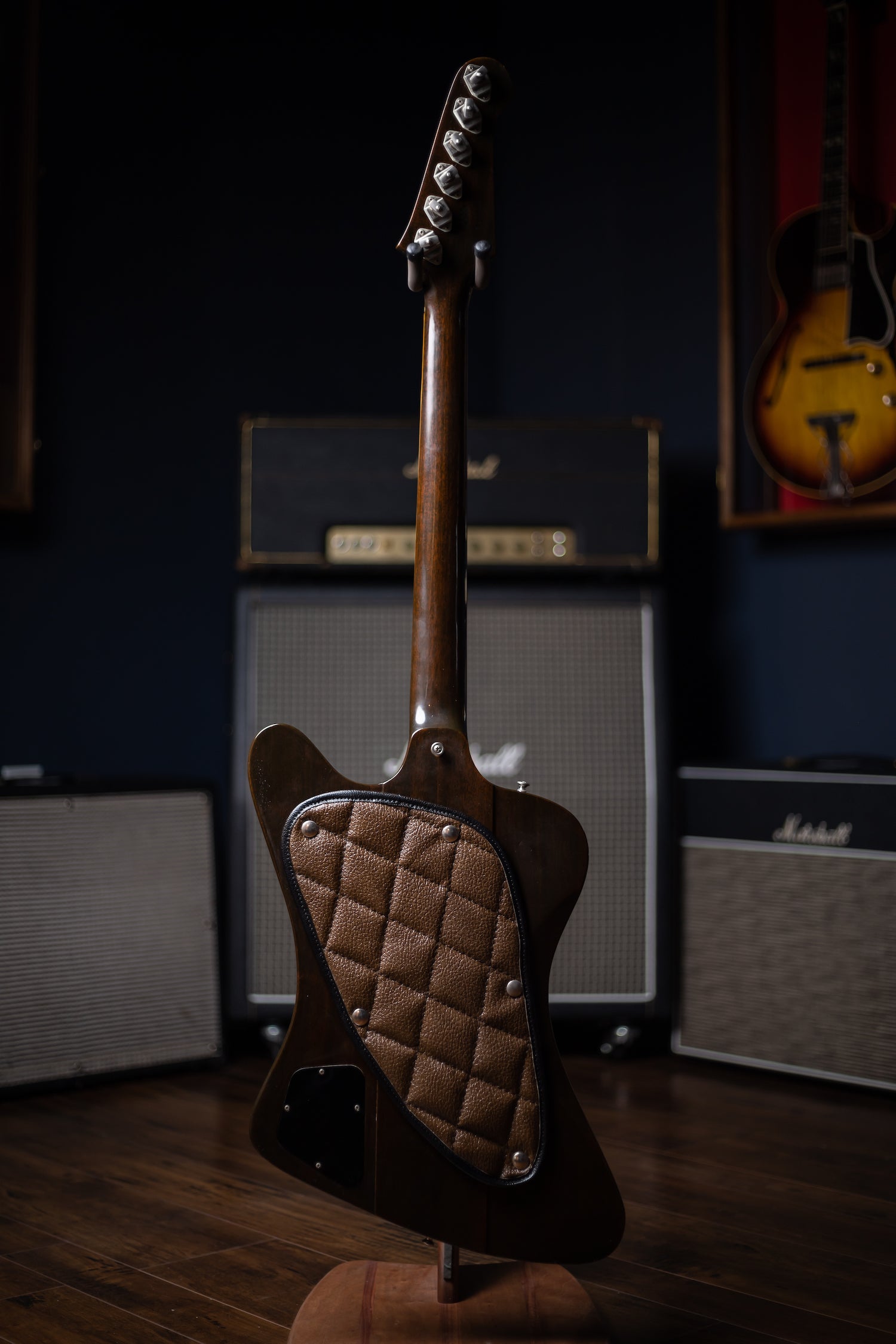 1972 Gibson Firbird V Gold Medalion Electric Guitar - Sunburst