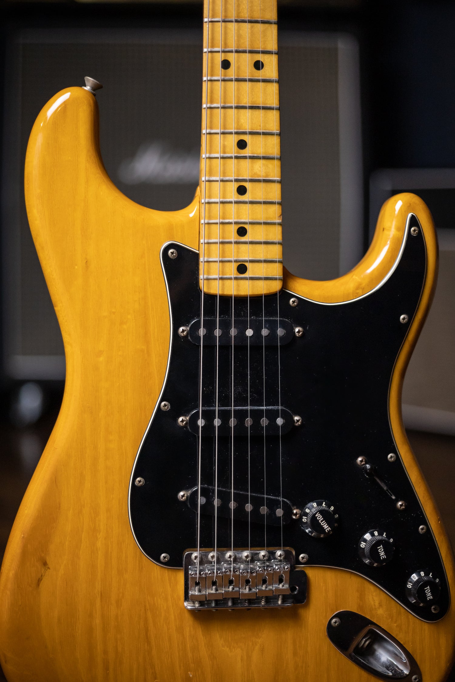1979 Fender Stratocaster Electric Guitar - Natural