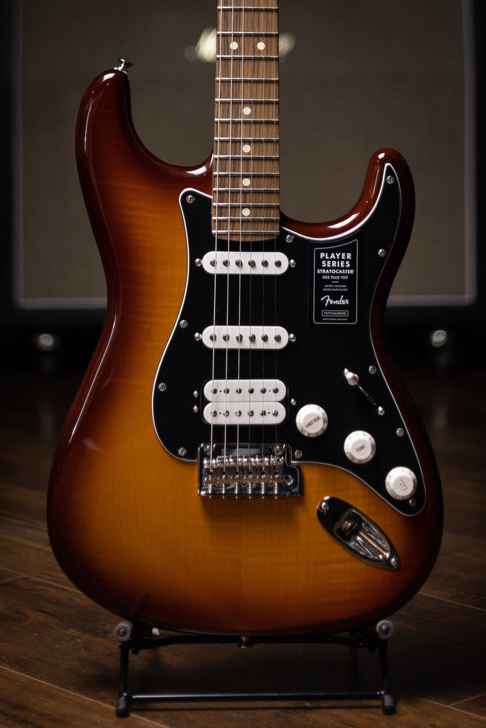 Fender Stratocaster HSS Plus Top Electric Guitar - Tobacco Sunburst