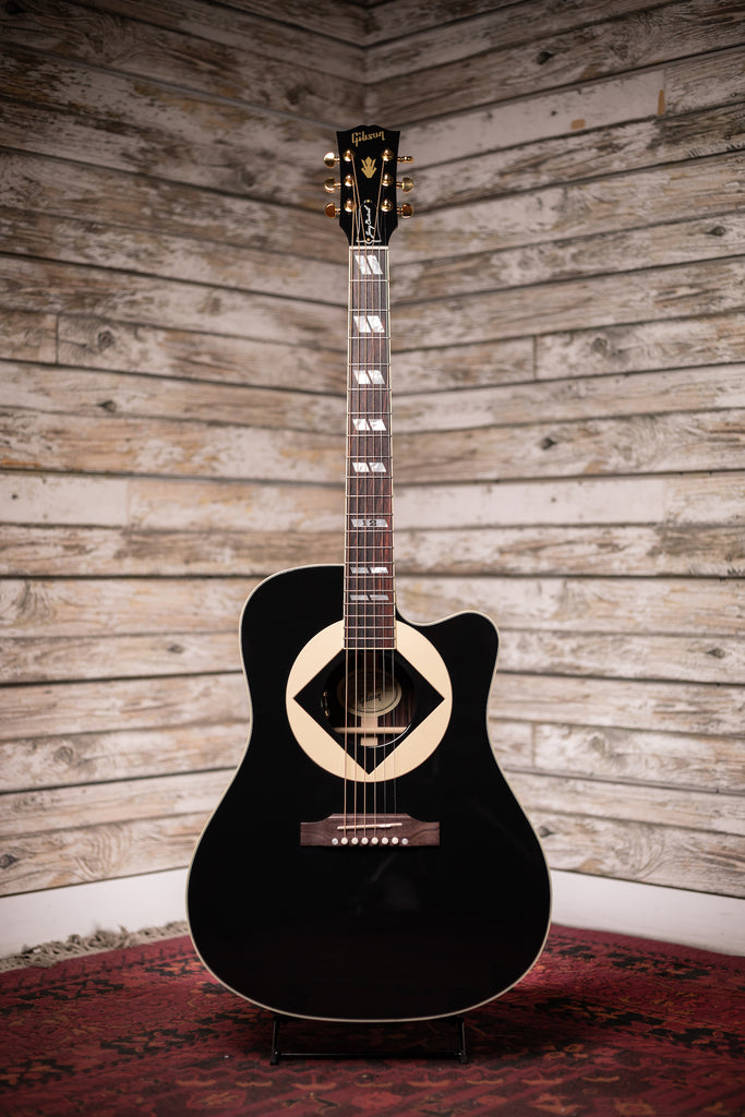 Gibson Acoustic Jerry Cantrell "Atone" Songwriter Acoustic-Electric Guitar - Ebony