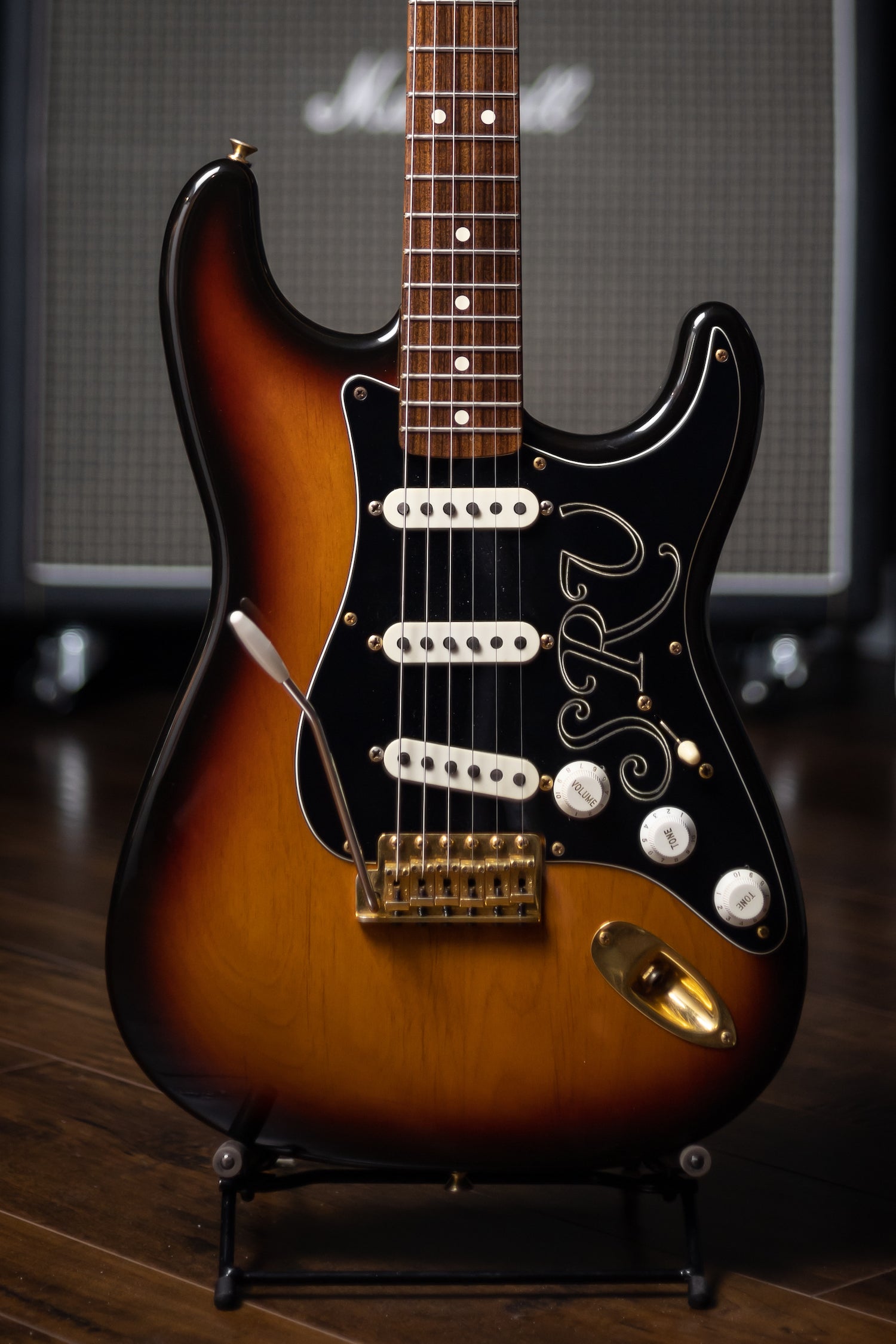 1992 Fender Stevie Ray Vaughn Stratocaster Electric Guitar - Sunburst