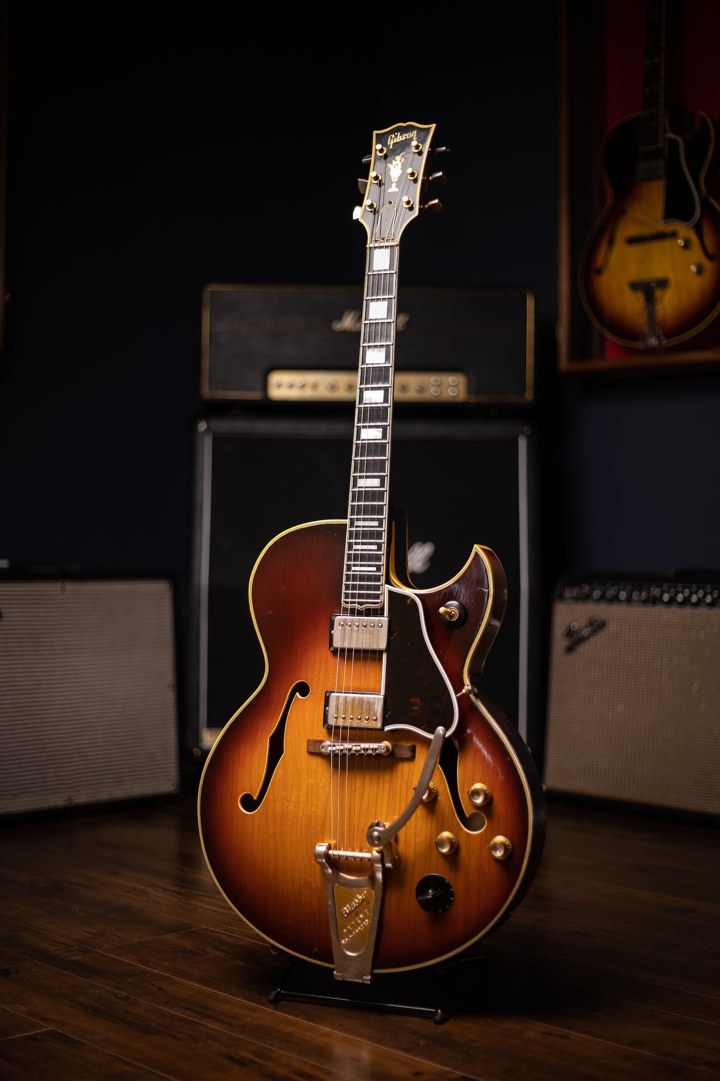 1962 Gibson Byrdland Stereo Electric Guitar - Sunburst