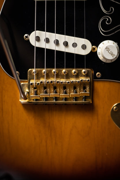 1992 Fender Stevie Ray Vaughn Stratocaster Electric Guitar - Sunburst