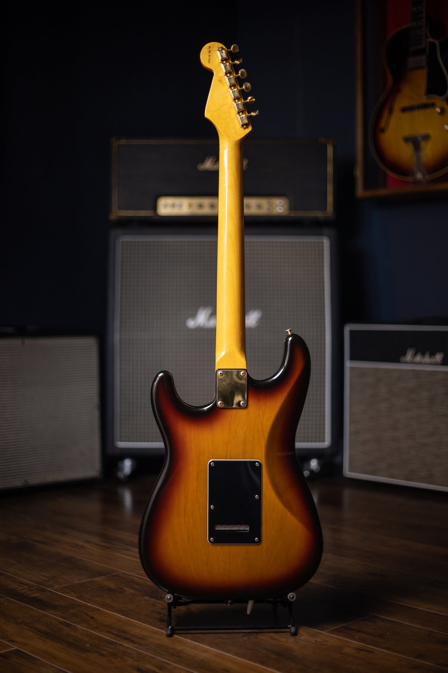 1992 Fender Stevie Ray Vaughn Stratocaster Electric Guitar - Sunburst