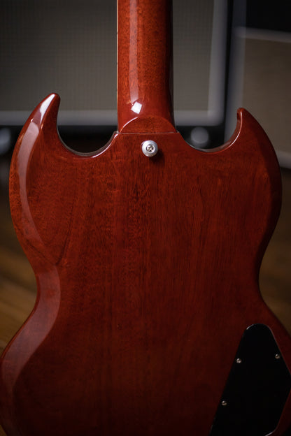 Gibson SG Standard ‘61 Stop Bar Left-Handed Electric Guitar - Vintage Cherry