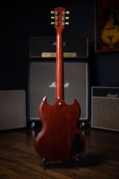 Gibson SG Standard ‘61 Stop Bar Left-Handed Electric Guitar - Vintage Cherry