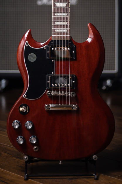 Gibson SG Standard ‘61 Stop Bar Left-Handed Electric Guitar - Vintage Cherry