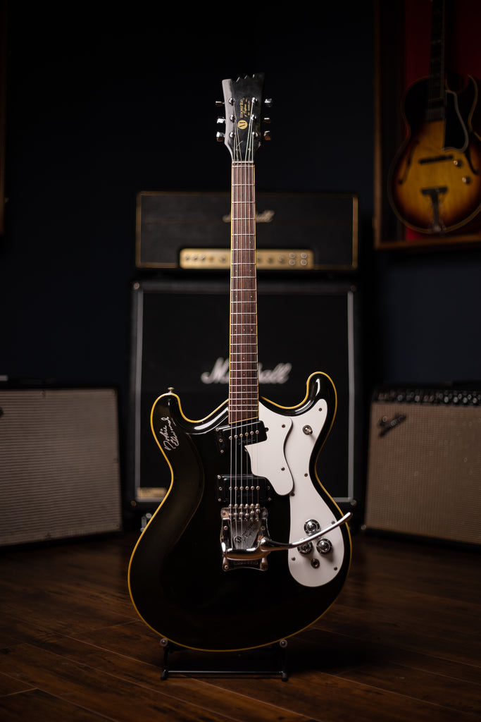 1961 Moserite Deep Body Ventures Model Electric Guitar - Black