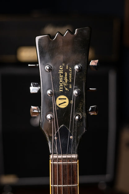 1961 Moserite Deep Body Ventures Model Electric Guitar - Black