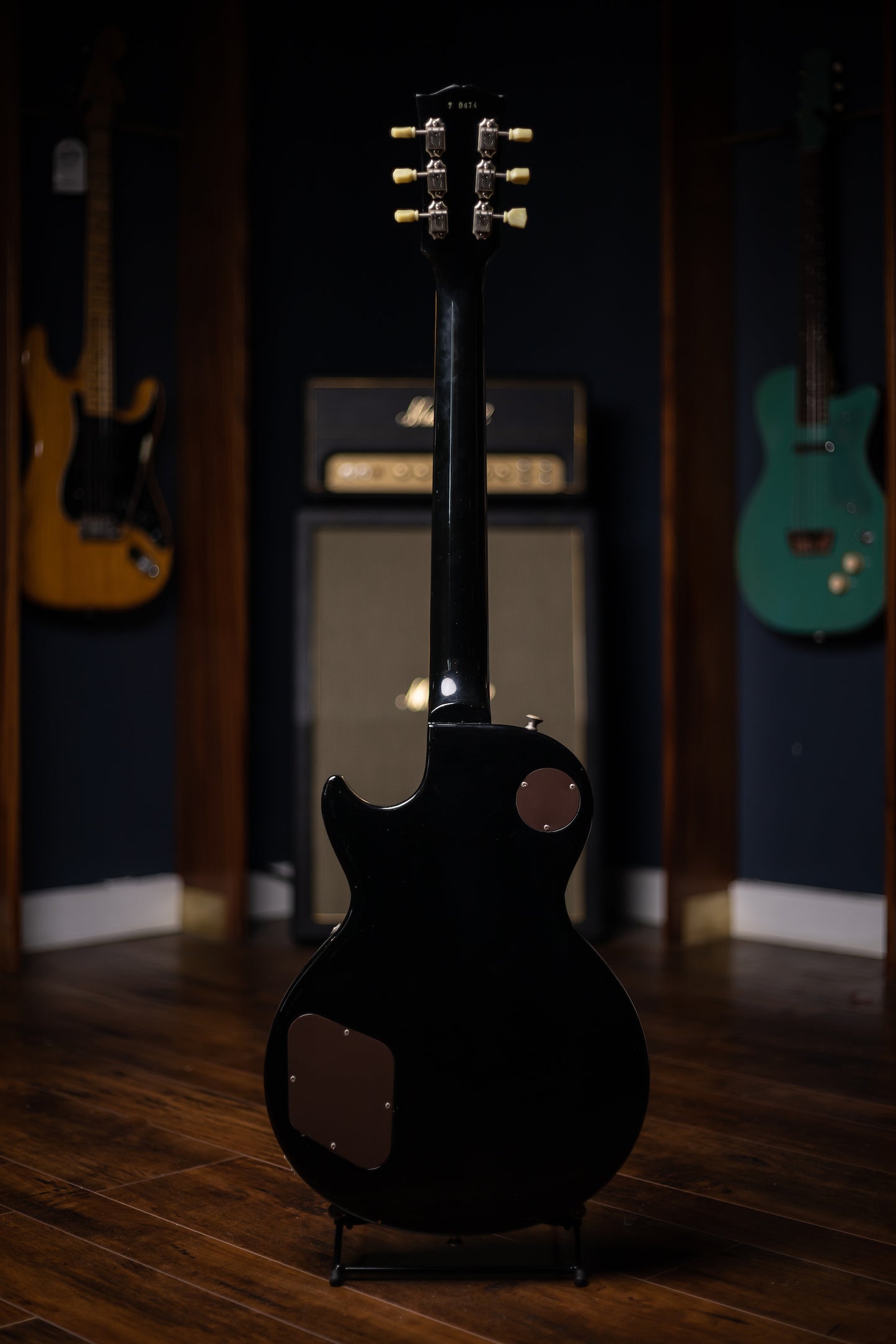 2008 Gibson Custom Shop Les Paul Standard Reissue 1957 VOS Electric Guitar - Ebony