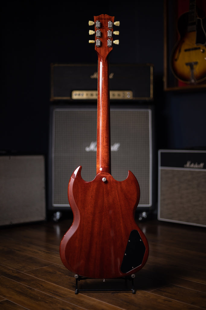 Gibson SG Standard ‘61 Stop Bar Left-Handed Electric Guitar - Vintage Cherry