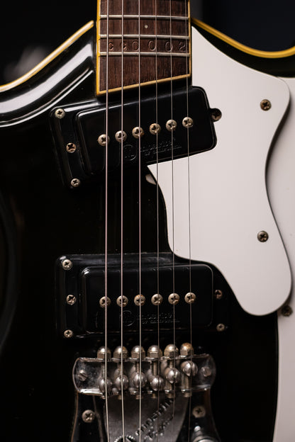 1961 Moserite Deep Body Ventures Model Electric Guitar - Black