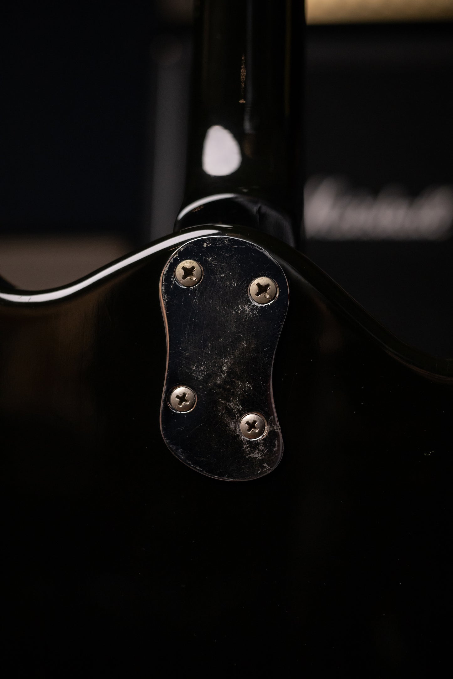 1961 Moserite Deep Body Ventures Model Electric Guitar - Black