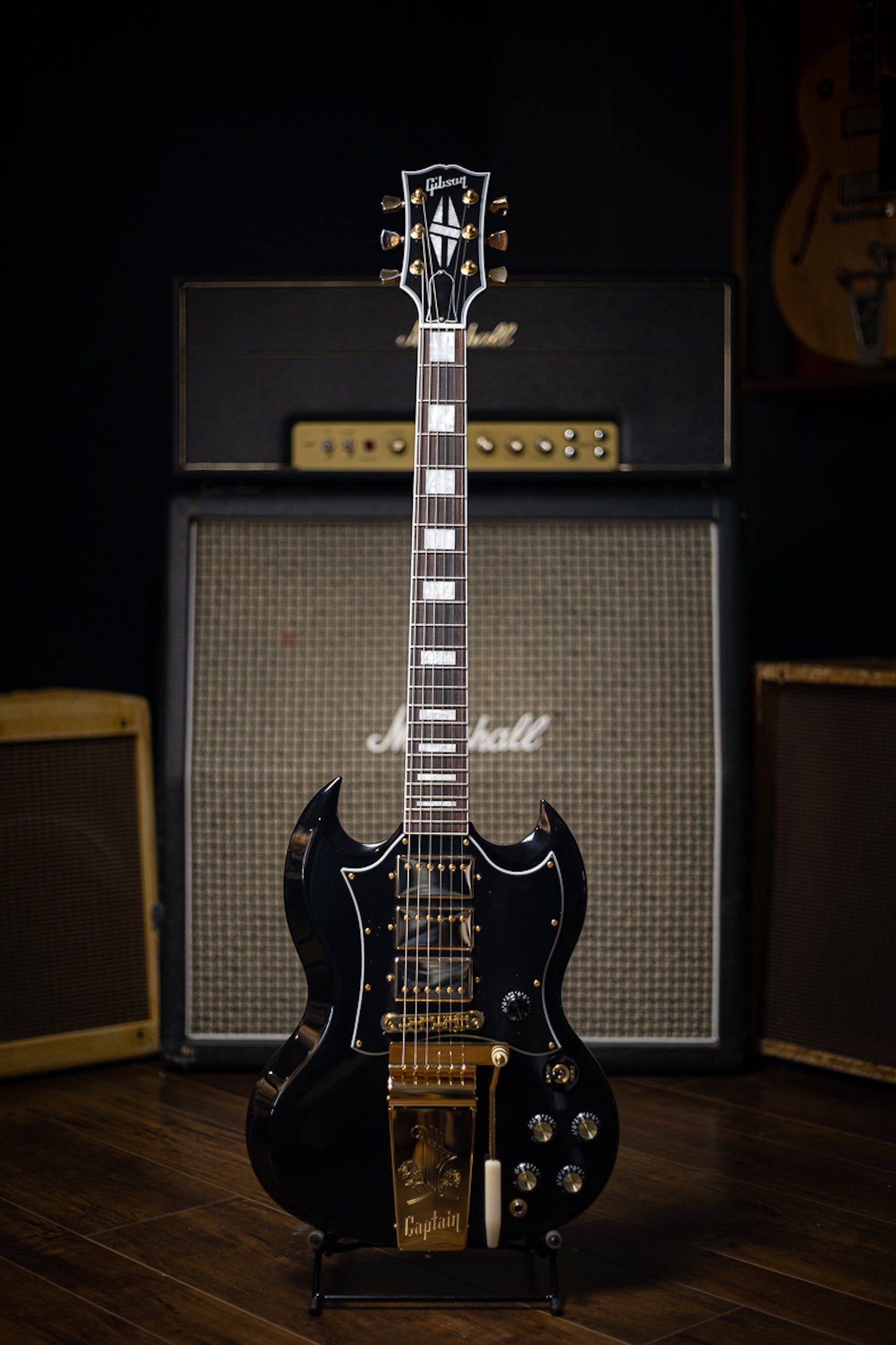 Gibson Kirk Douglas Signature SG Electric Guitar - Ebony – Walt
