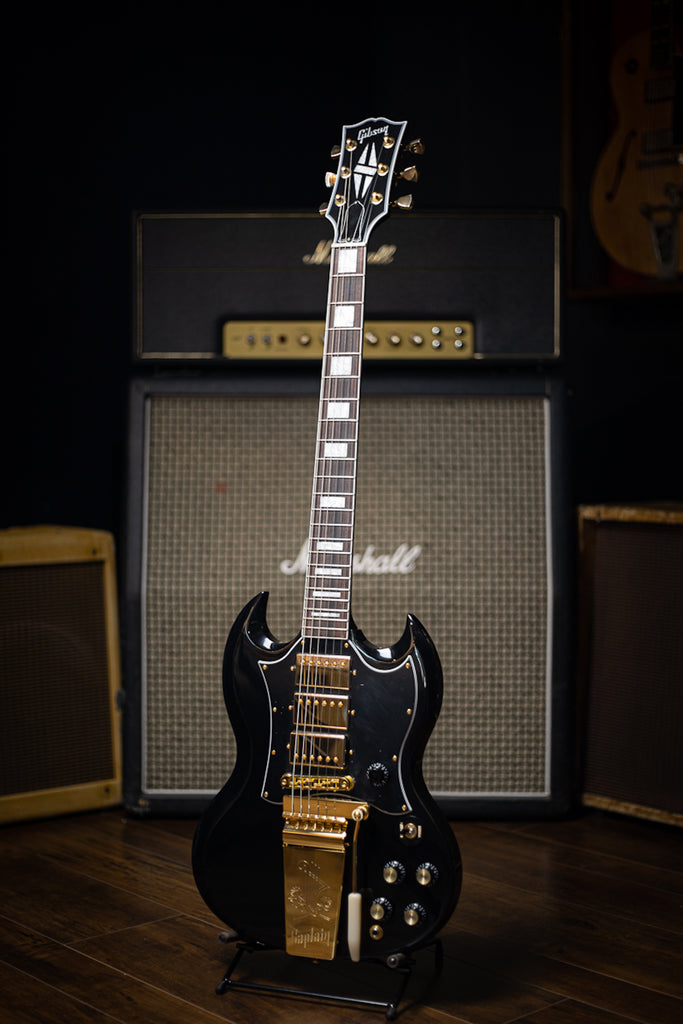 Gibson Kirk Douglas Signature SG Electric Guitar - Ebony