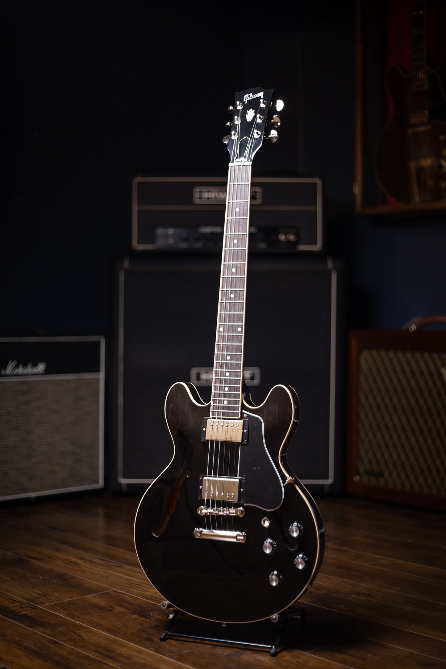Gibson ES-339 Electric Guitar - Trans Ebony