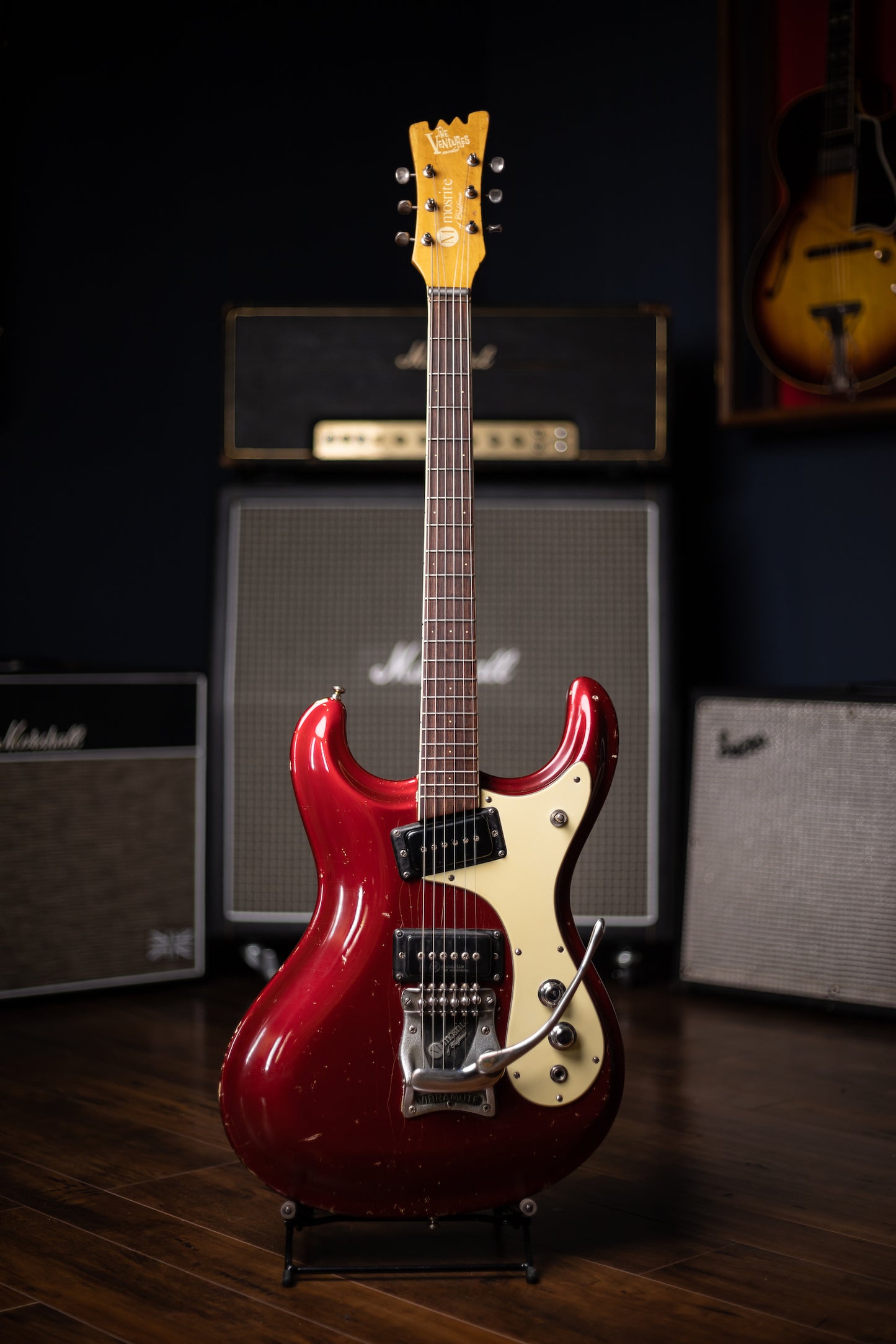 1964 Mosrite Ventures Electric Guitar - Candy Apple Red