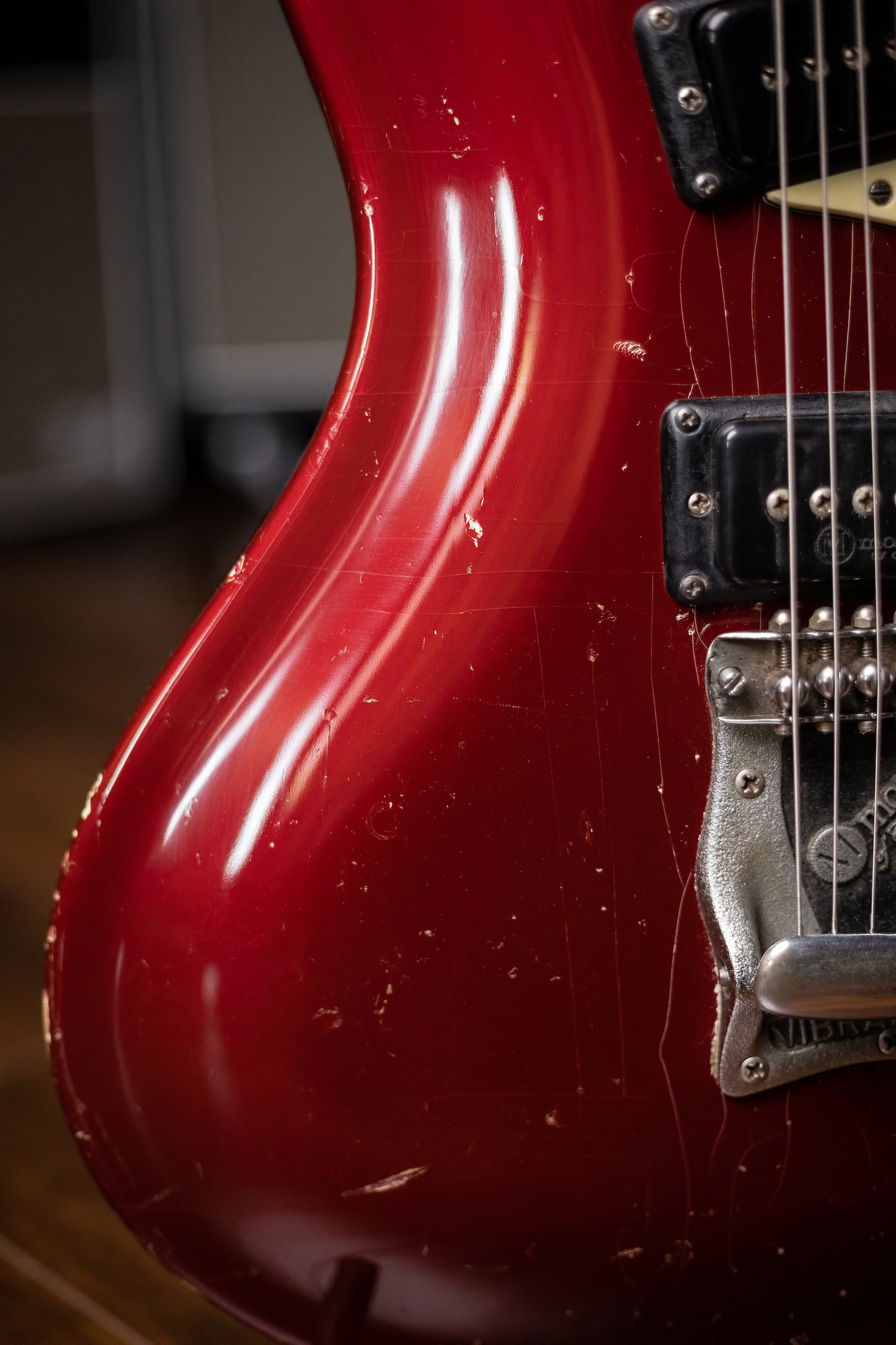 1964 Mosrite Ventures Electric Guitar - Candy Apple Red