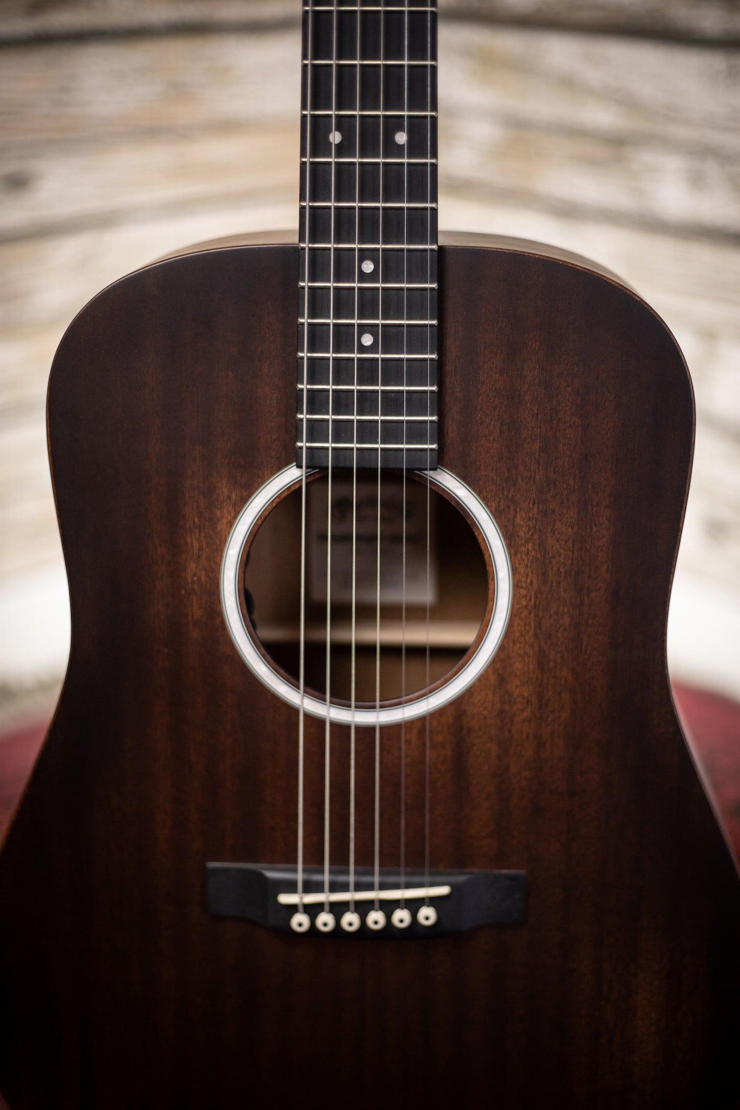 Martin D Jr-10E Streetmaster Acoustic-Electric Guitar - Natural