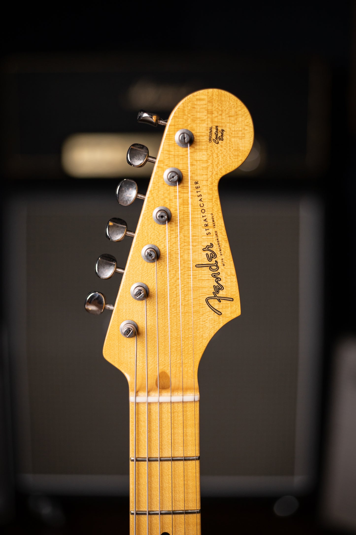 2018 Fender Eric Johnson Signature Thinline Stratocaster Electric Guitar - Vintage White