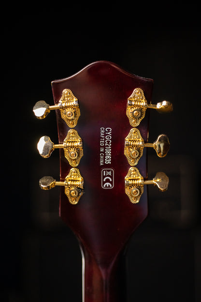 Gretsch G5422TG Electromatic Classic Hollow Body Double-Cut with Bigsby and Gold Hardware - Walnut Stain