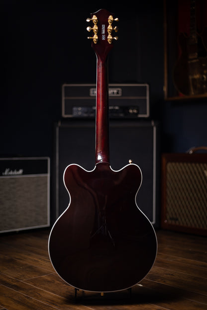 Gretsch G5422TG Electromatic Classic Hollow Body Double-Cut with Bigsby and Gold Hardware - Walnut Stain