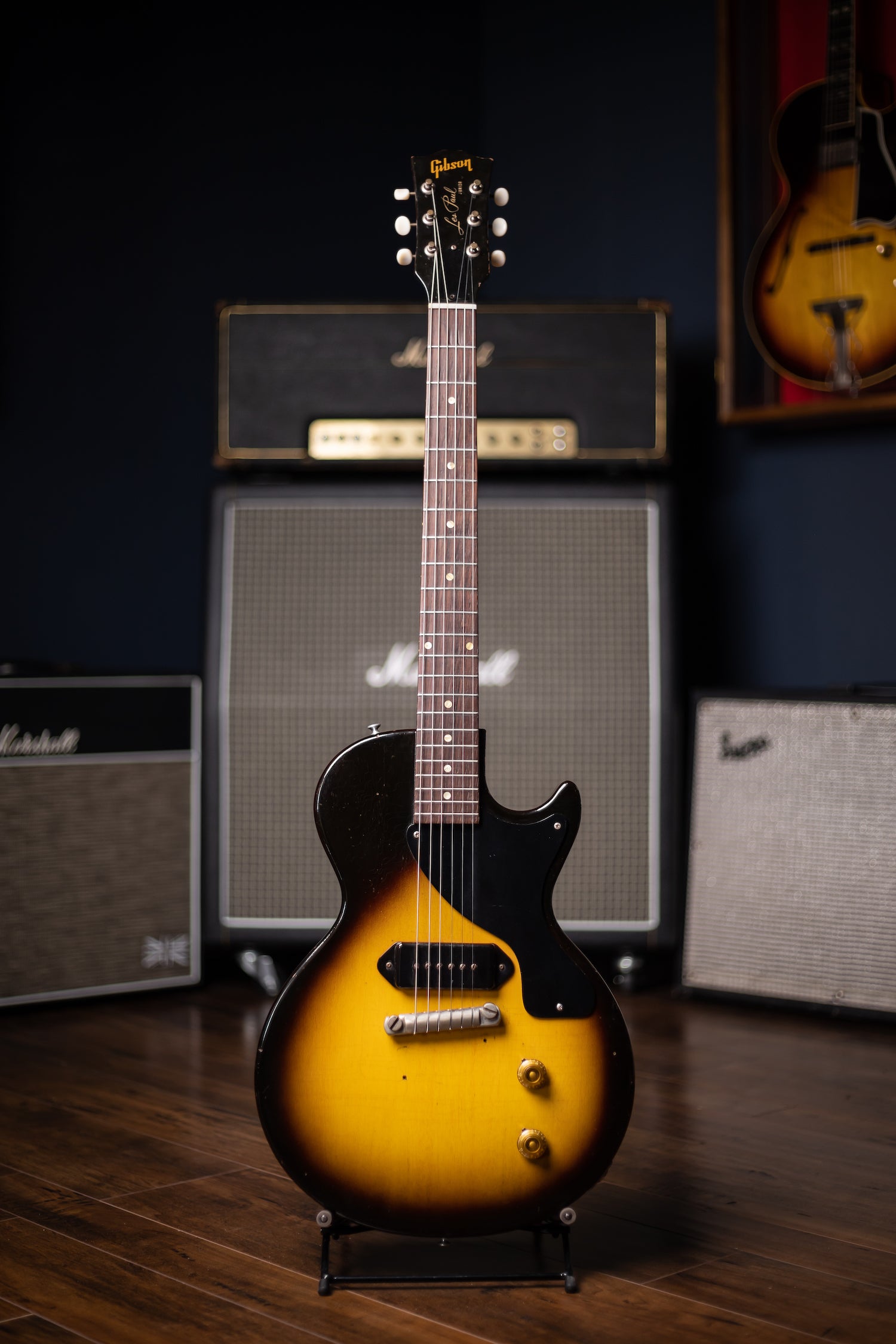 1957 Gibson Les Paul Jr Electric Guitar - Sunburst – Walt Grace