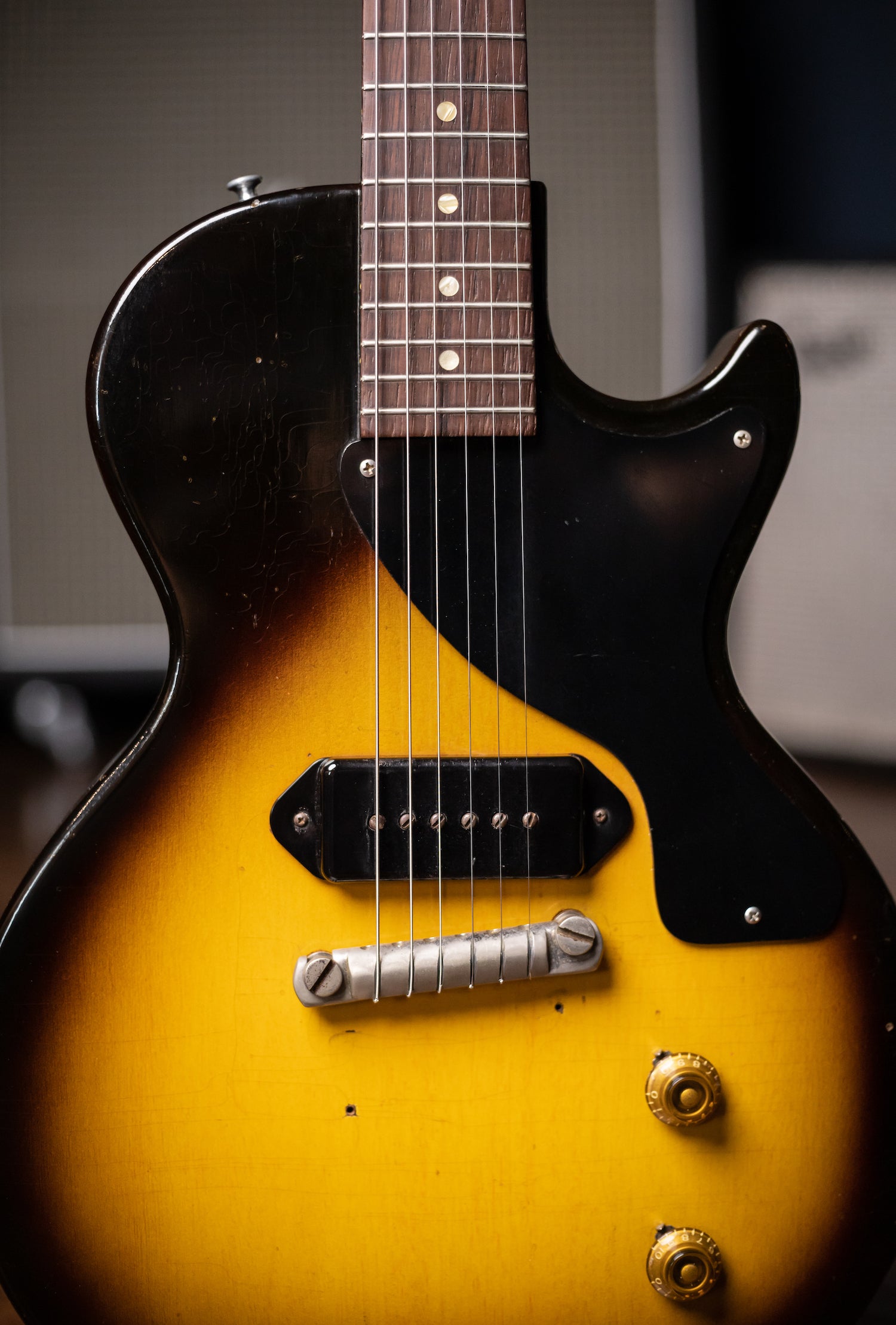 1957 Gibson Les Paul Jr Electric Guitar - Sunburst