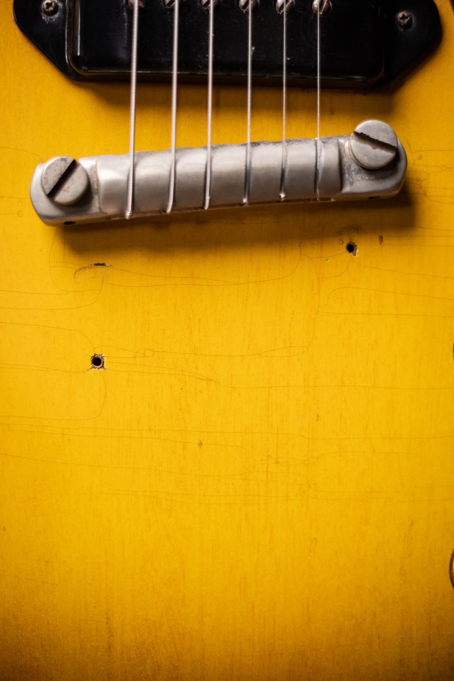 1957 Gibson Les Paul Jr Electric Guitar - Sunburst