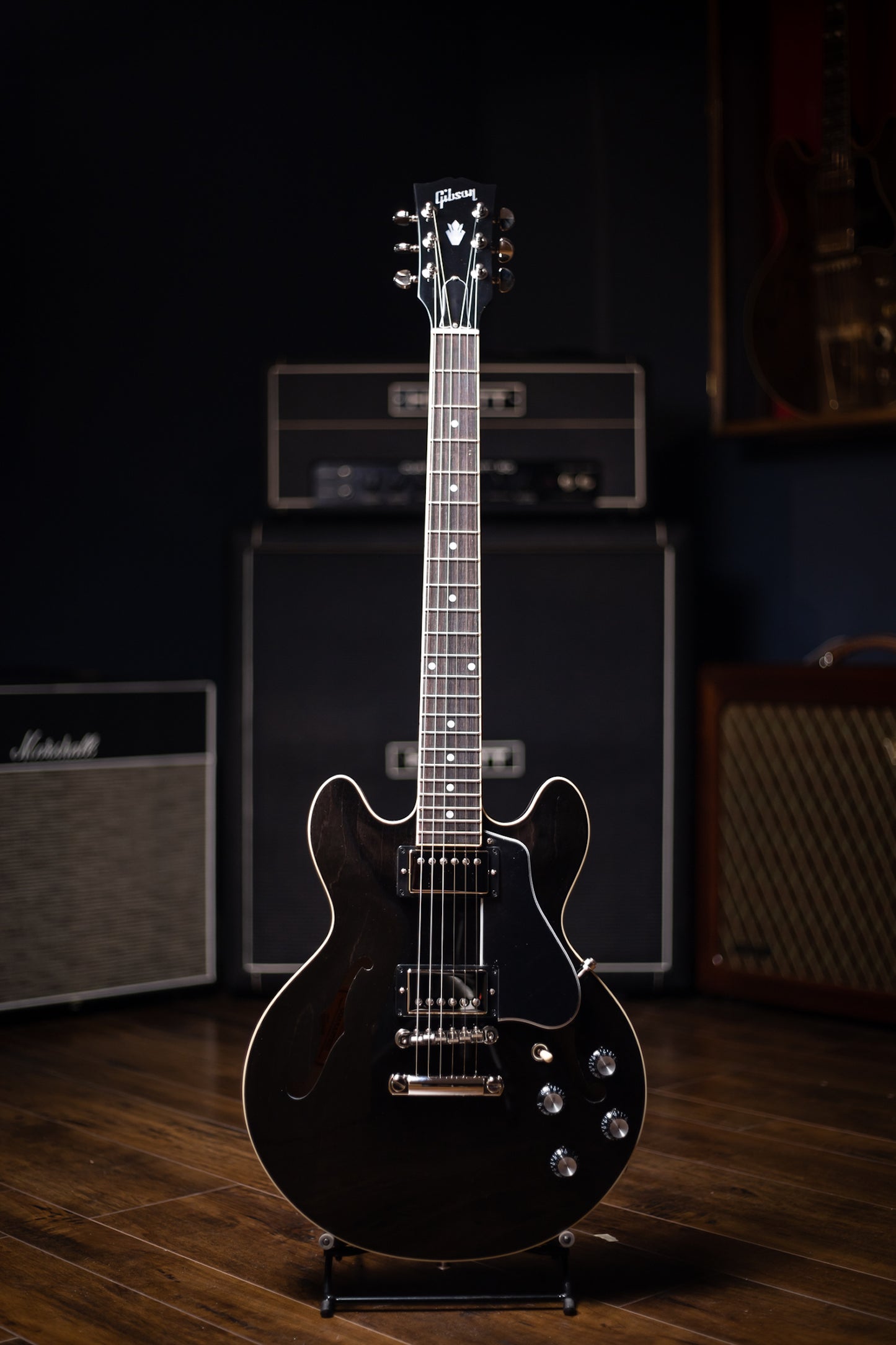 Gibson ES-339 Electric Guitar - Trans Ebony