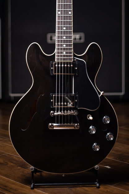 Gibson ES-339 Electric Guitar - Trans Ebony