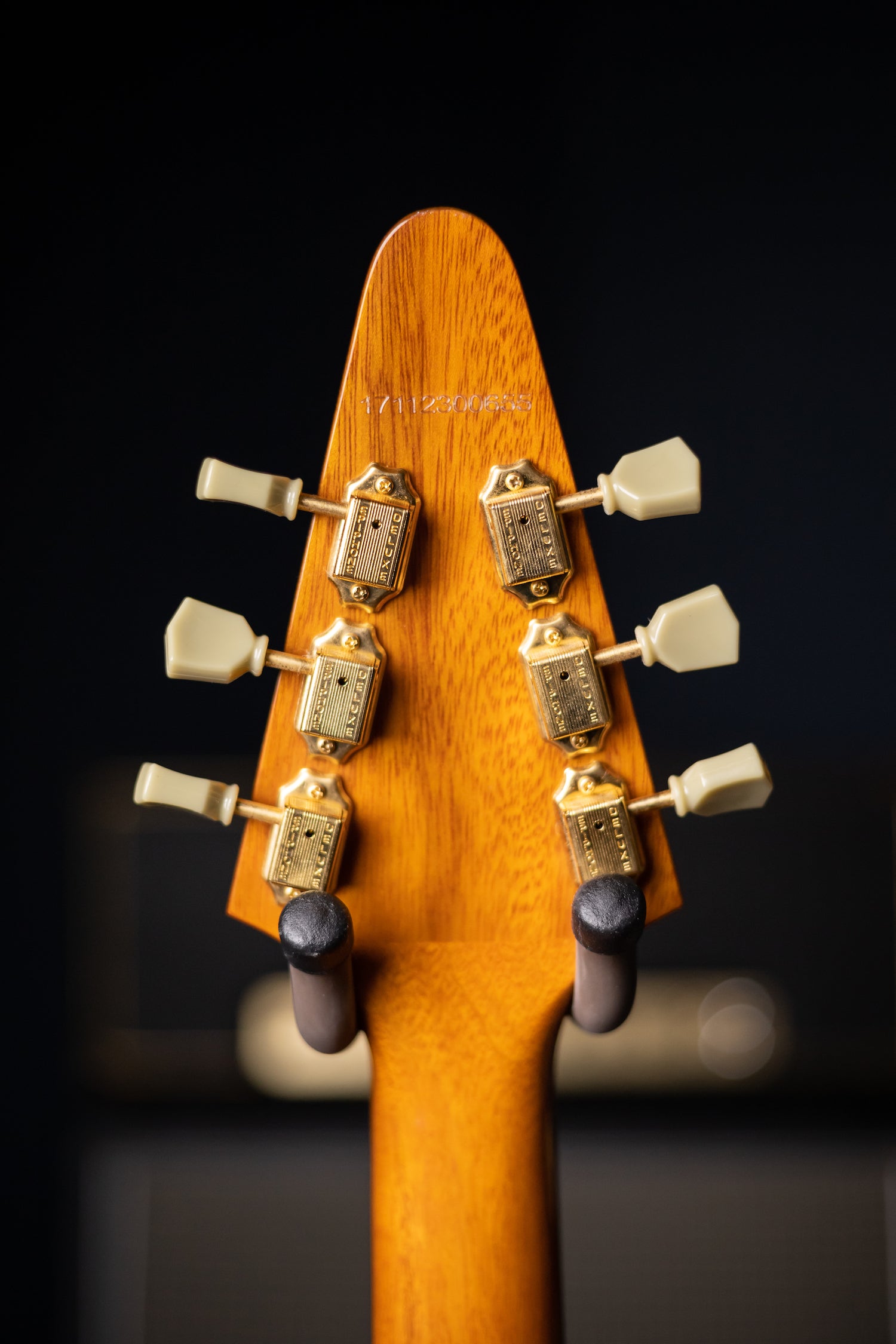 2012 Epiphone Joe Bonamassa Flying V "Amos" Electric Guitar - Natural