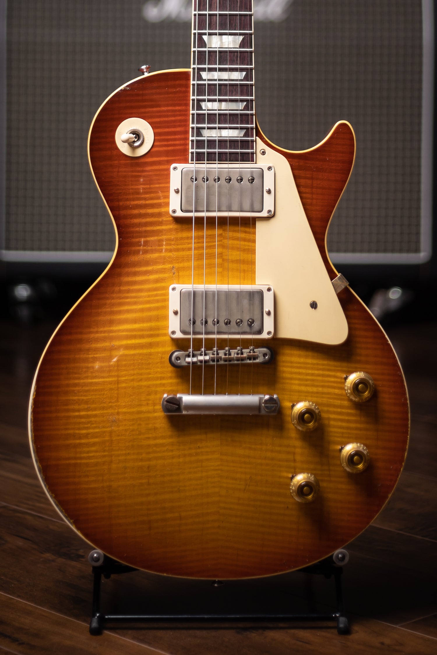Gibson Custom Shop Murphy Lab 1959 Les Paul Standard Reissue Heavy Aged Electric Guitar - Slow Iced Tea Fade