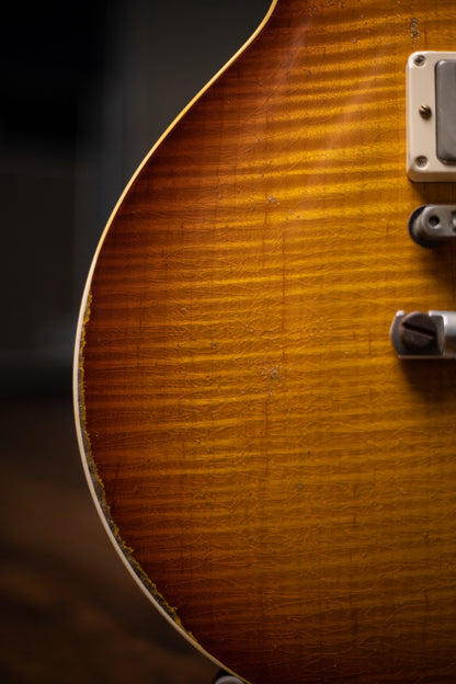 Gibson Custom Shop Murphy Lab 1959 Les Paul Standard Reissue Heavy Aged Electric Guitar - Slow Iced Tea Fade