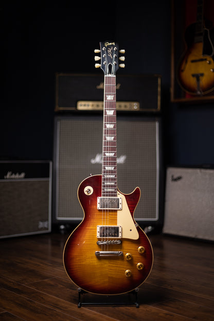 Gibson Custom Shop Murphy Lab 1959 Les Paul Standard Reissue Ultra Light Aged Electric Guitar - Factory Burst