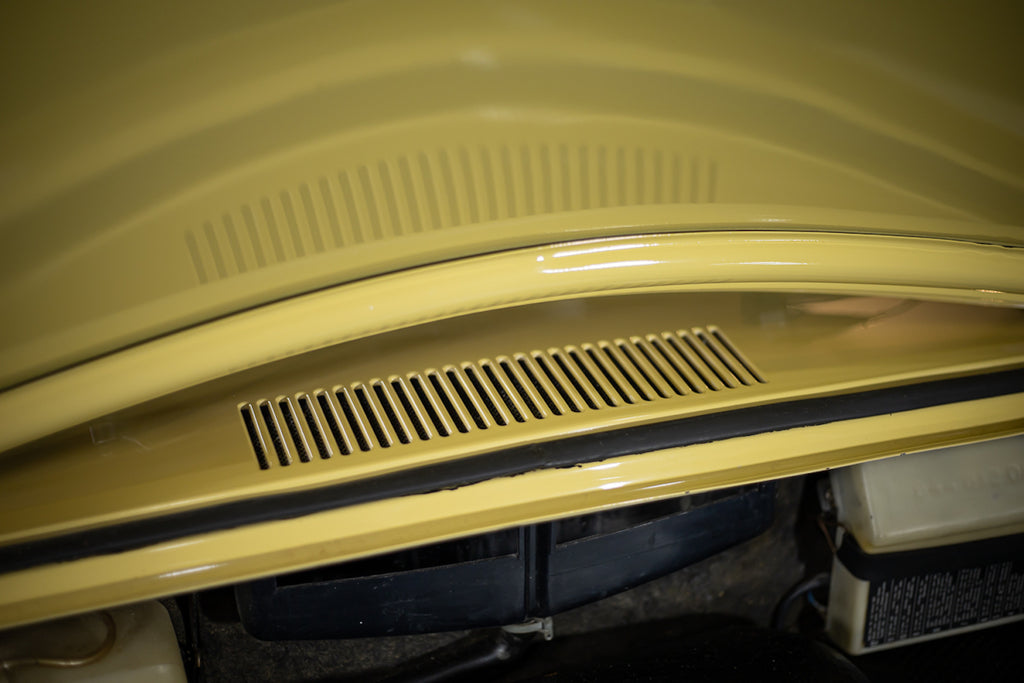 1965 Porsche 356 SC Cabriolet - Champagne Yellow