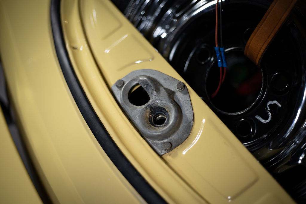 1965 Porsche 356 SC Cabriolet - Champagne Yellow