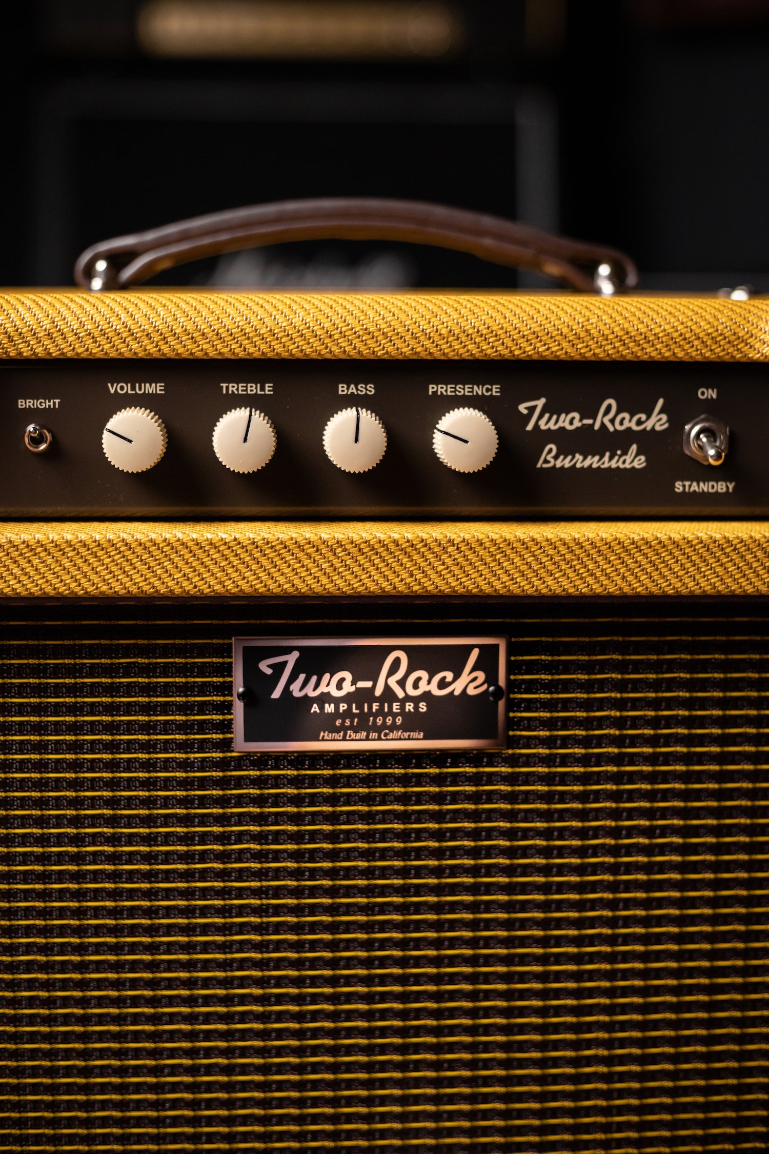 PRE-ORDER! Two-Rock Burnside 28 Watt Combo Amp - Lacquered Yellow Twee ...