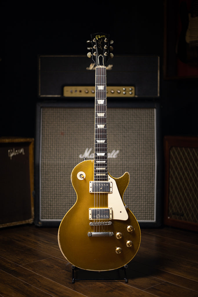 1989 Gibson Les Paul Standard Historic Makeover Electric Guitar - Goldtop