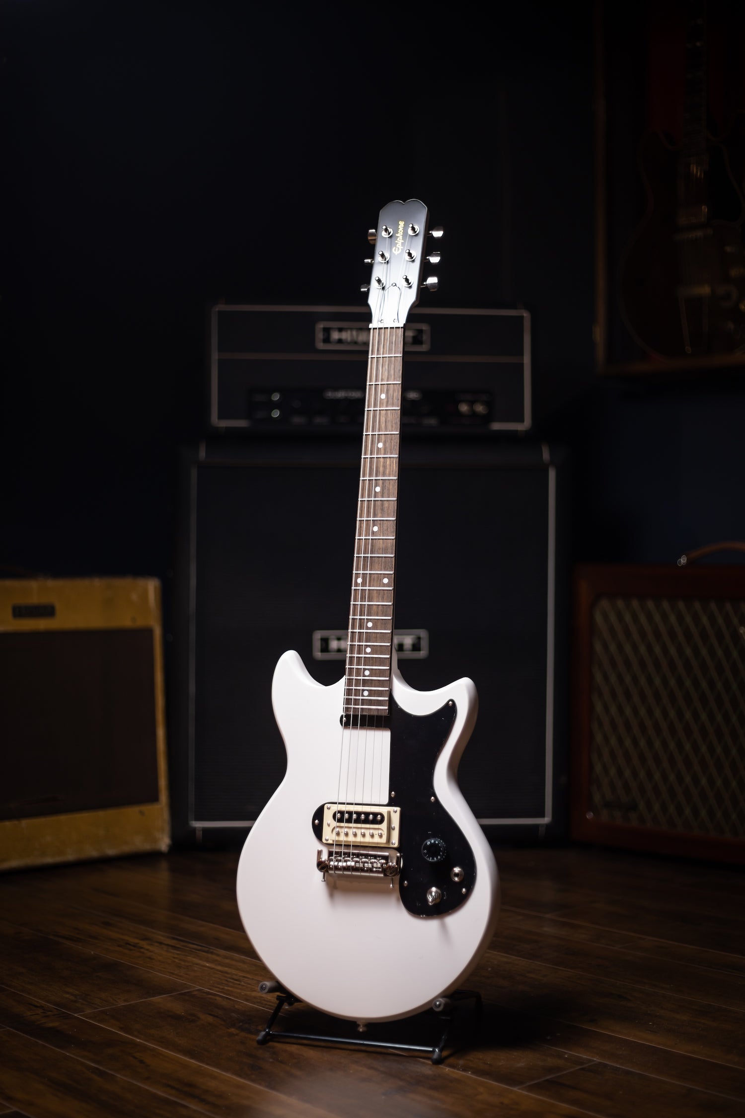 Epiphone Joan Jett Electric Olympic Special - Aged Classic White