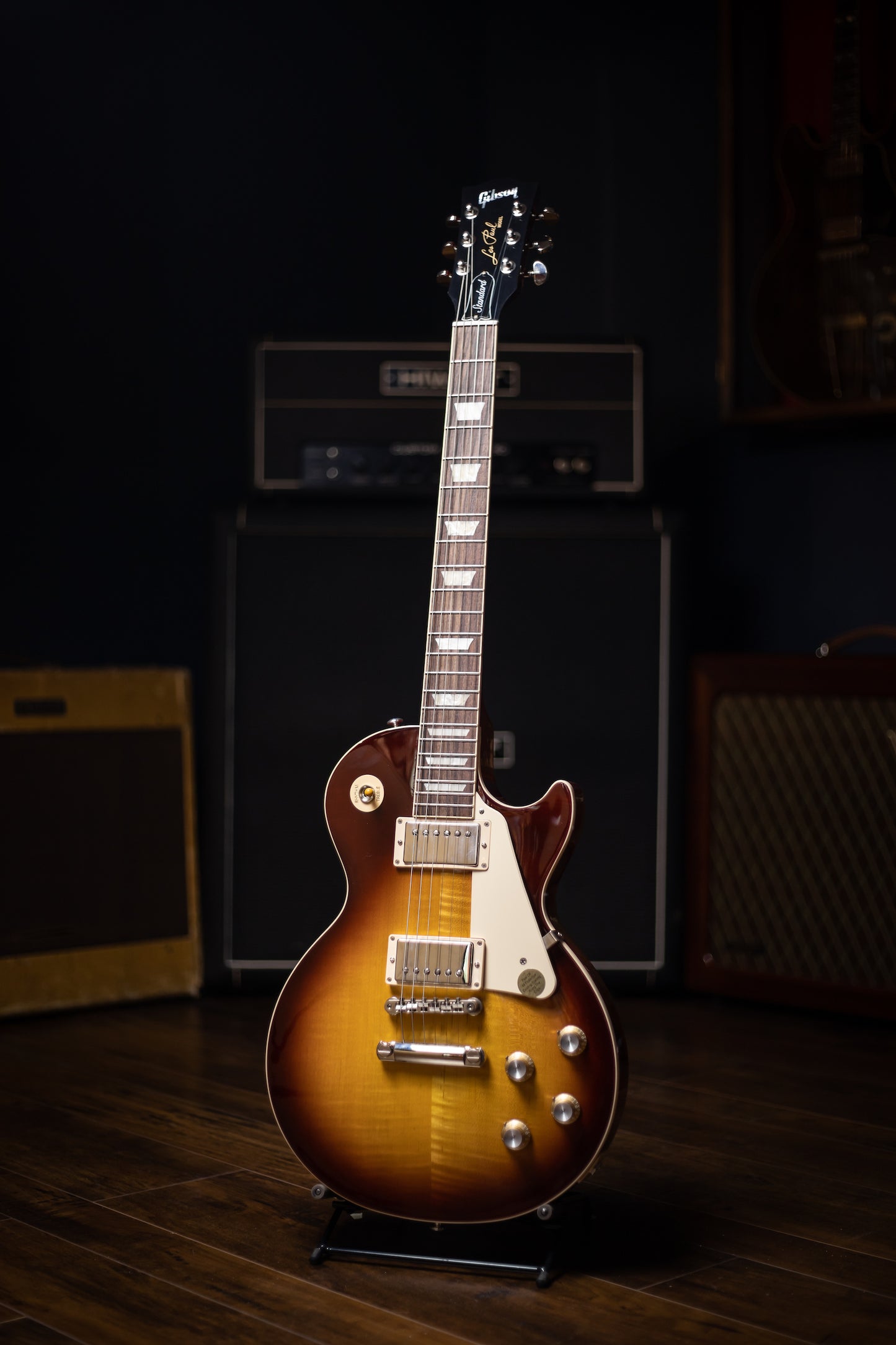 Gibson Les Paul Standard ‘60s Figured Top Electric Guitar - Bourbon Burst
