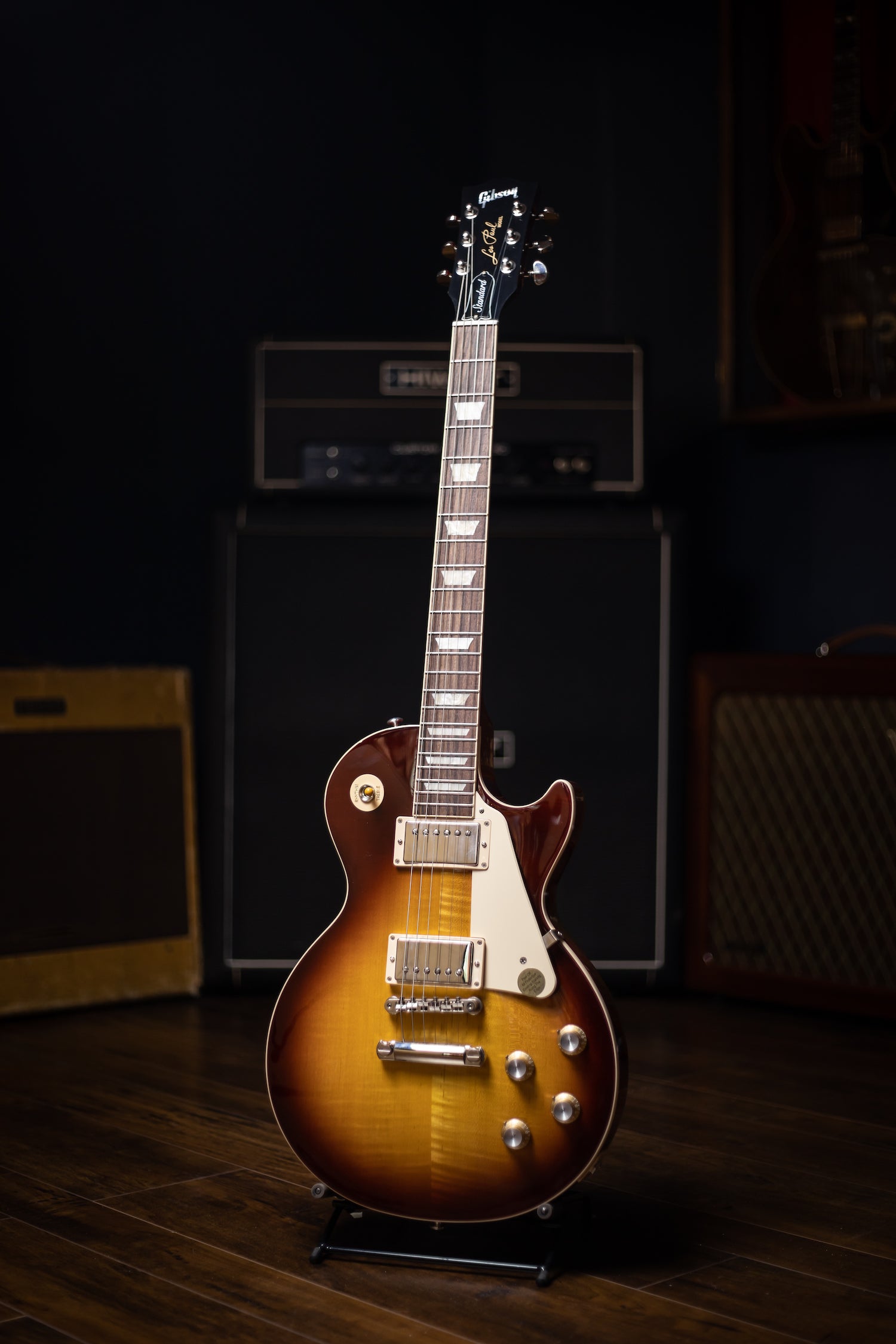 Gibson Les Paul Standard ‘60s Figured Top Electric Guitar - Bourbon Burst