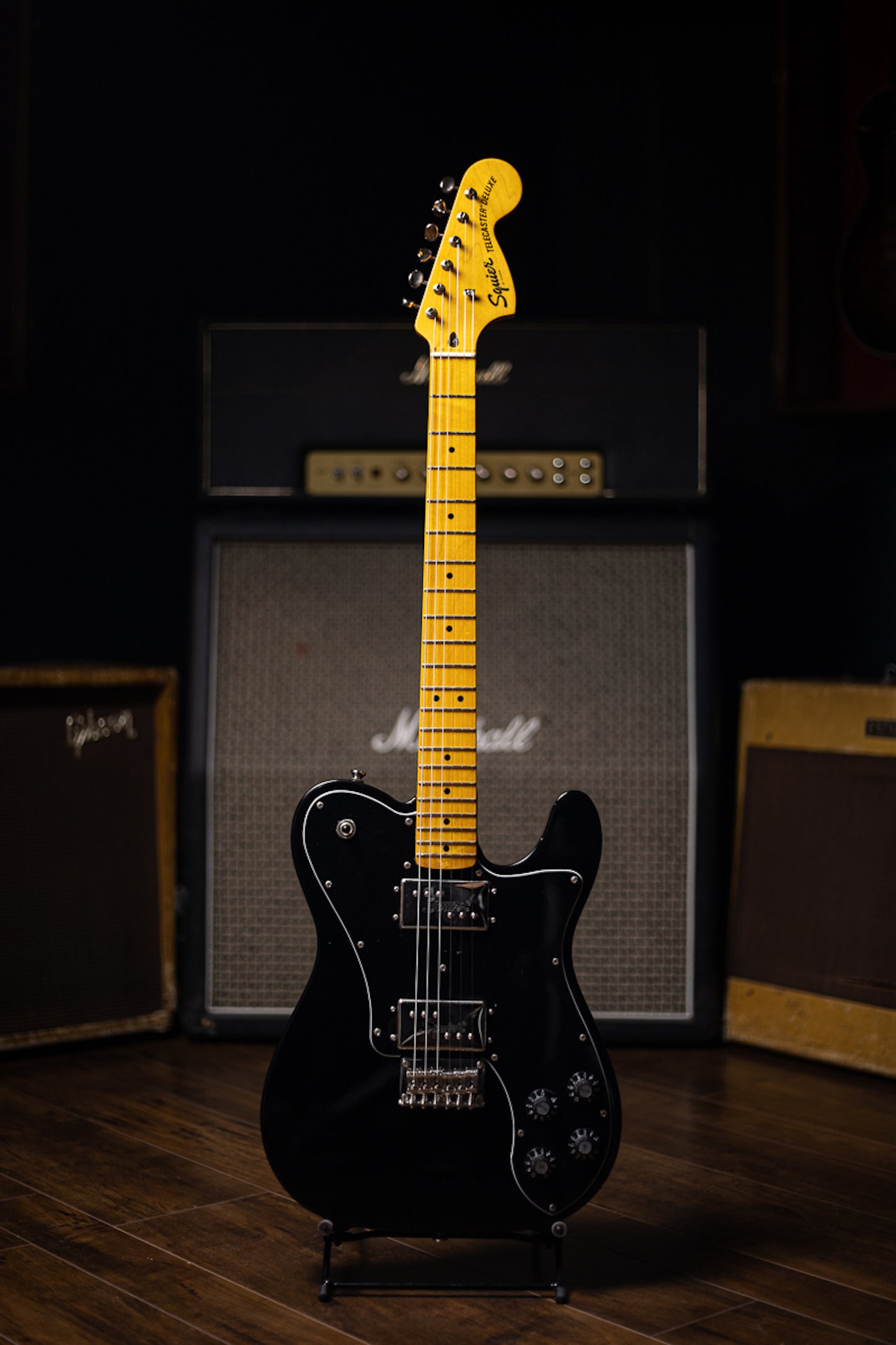 Squier Classic Vibe 70s Telecaster Deluxe Electric Guitar - Black