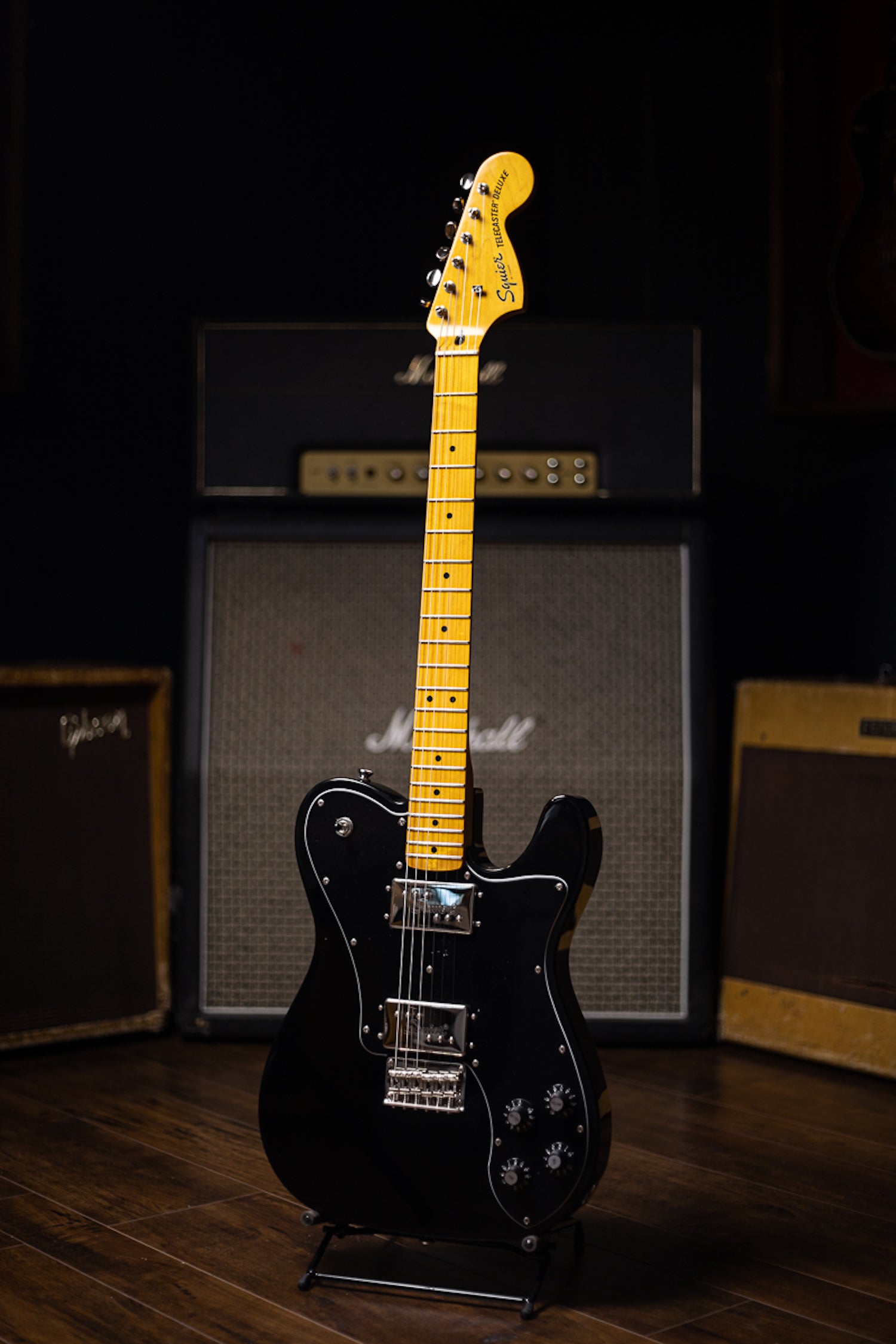 Squier Classic Vibe '70s Telecaster Deluxe Electric Guitar - Black