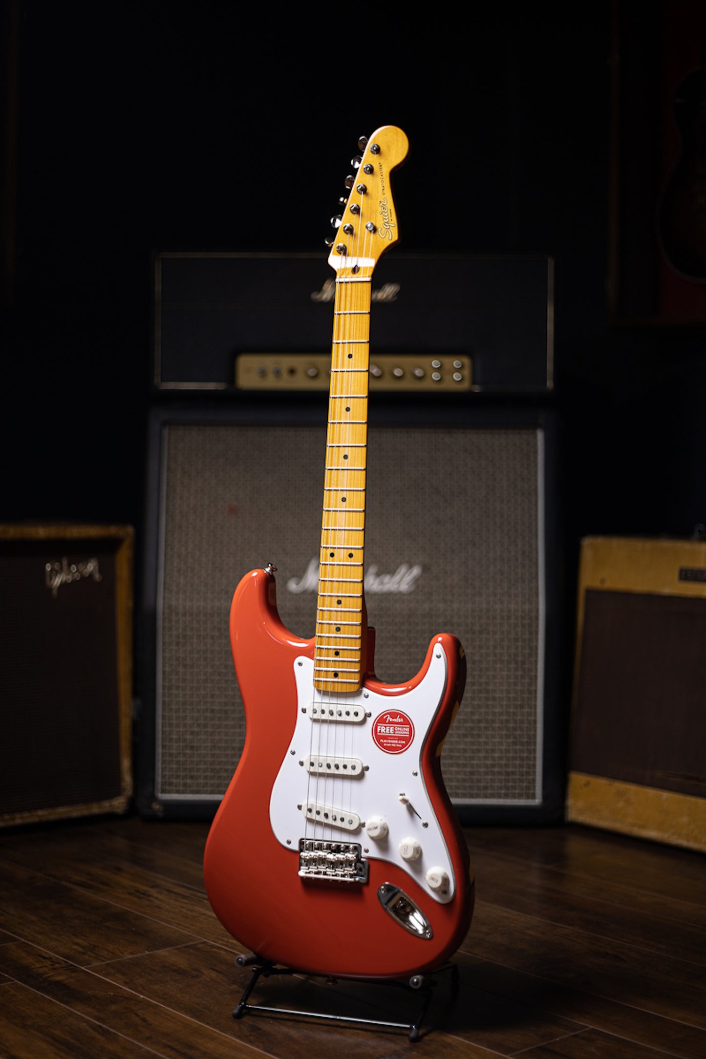 Squier Stratocaster Classic Vibe 50's Electric Guitar - Fiesta Red