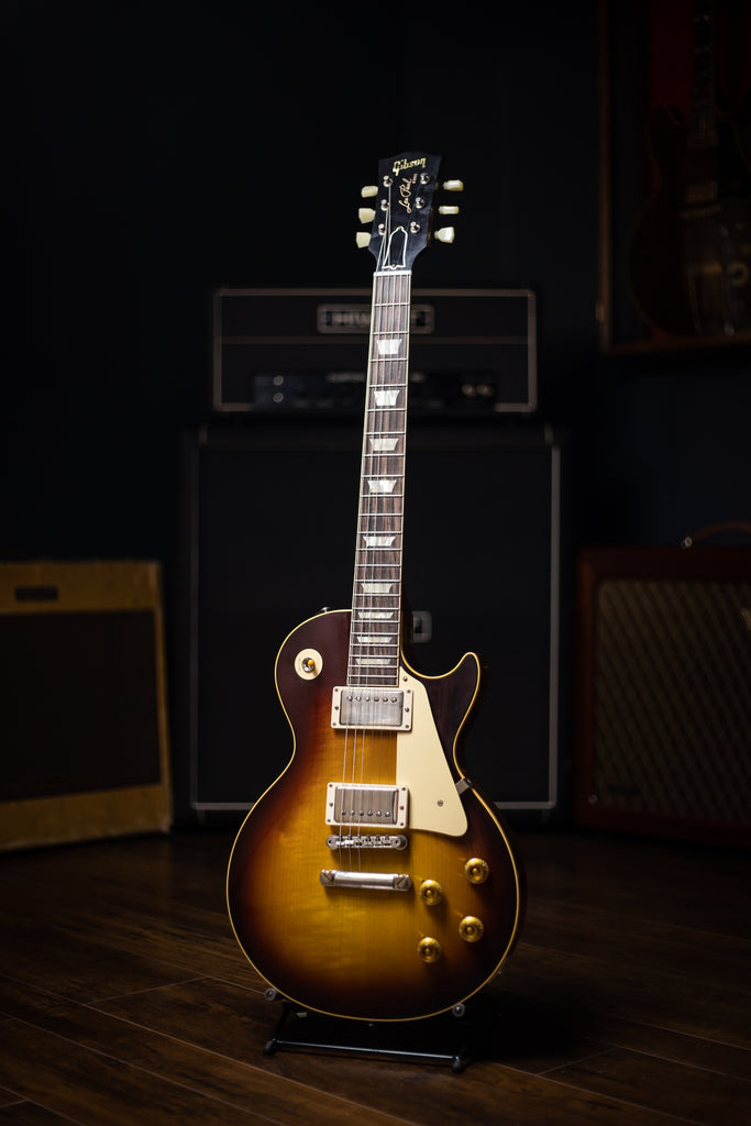 Gibson Custom Shop Les Paul 1958 Standard VOS Reissue Electric Guitar - Bourbon Burst