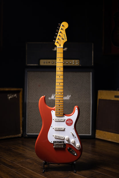 Squier Stratocaster Classic Vibe 50's Electric Guitar - Fiesta Red