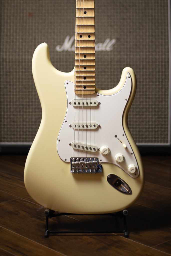 Fender Stratocaster Yngwie Malmsteen Owned / Custom Spec'd 1968 Maple Cap John Cruz Masterbuilt Electric Guitar - Vintage White